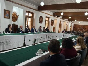 Transformación Grancolombiana working session at Universidad La Gran Colombia